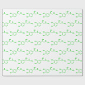 Adrenalin Molekulare chemische Formel Geschenkpapier (Flach)