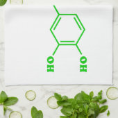 Adrenalin Molekulare chemische Formel Geschirrtuch (Gefaltet)