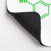 Adrenalin Molekulare chemische Formel Mousepad (Ecke)