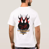 Adrenaline-Junkien ROT T-Shirt (Rückseite)
