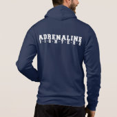 Adrenaline-Kämpfer-Kapuzenpulli Hoodie (Rückseite)