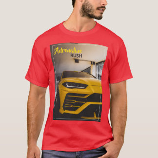 Adrenalinschub: Die Strecke zünden T-Shirt
