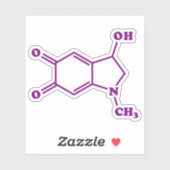 Adrenochrome Molekulare Chemische Formel Aufkleber (Blatt)