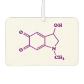Adrenochrome Molekulare Chemische Formel Autolufterfrischer (Vorderseite)