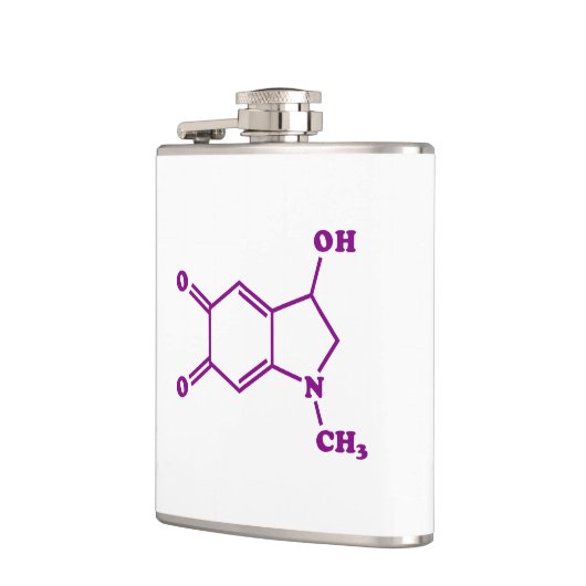 Adrenochrome Molekulare Chemische Formel Flachmann (Links)
