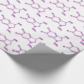 Adrenochrome Molekulare Chemische Formel Geschenkpapier (Ecke)