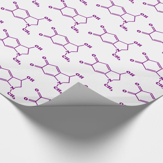 Adrenochrome Molekulare Chemische Formel Geschenkpapier (Ecke)
