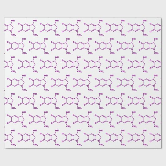 Adrenochrome Molekulare Chemische Formel Geschenkpapier (Flach)