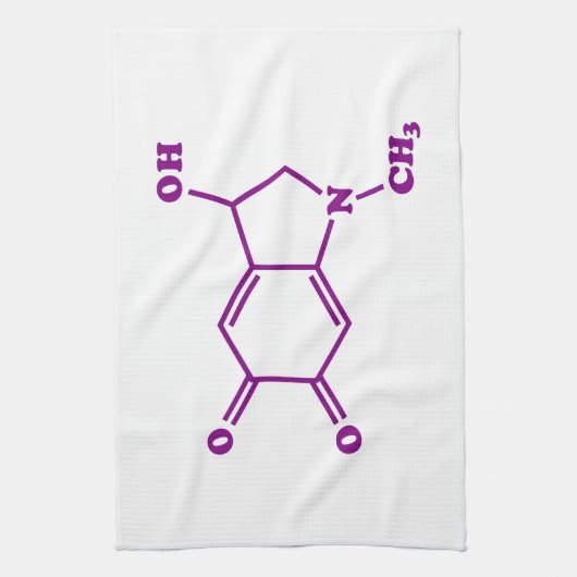 Adrenochrome Molekulare Chemische Formel Geschirrtuch (Vertikal)