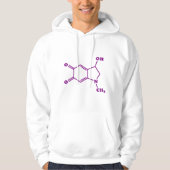 Adrenochrome Molekulare Chemische Formel Hoodie (Vorderseite)