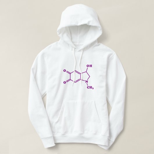 Adrenochrome Molekulare Chemische Formel Hoodie (Design vorne)