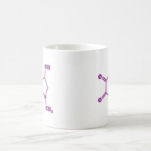 Adrenochrome Molekulare Chemische Formel Kaffeetasse (Mittel)