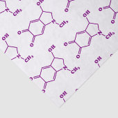 Adrenochrome Molekulare Chemische Formel Seidenpapier (Ausschnitt)