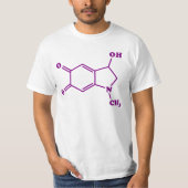 Adrenochrome Molekulare Chemische Formel T-Shirt (Vorderseite)