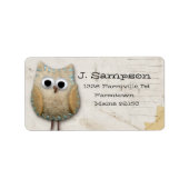 Adress-Label Adressaufkleber (Vorne)