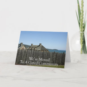 Adressänderung: Gated Community Ankündigung