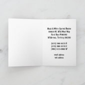 Adressänderung - Kühe Ankündigung (Innenseite)