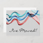 Adressänderung von Multifunktionsleisten-Bannern Postkarte (Vorne/Hinten)