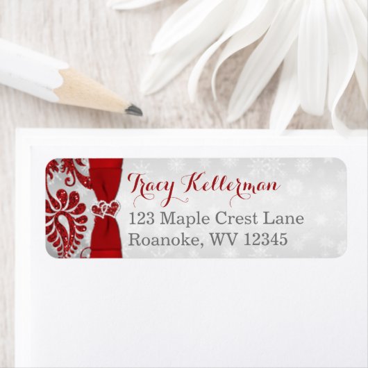 Adressaufkleber für Rückversand | In Liebe ummante (Insitu)