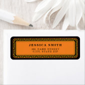 Adressaufkleber für Rückversand | Personalisiertes (Insitu)