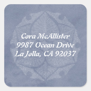 Adressaufkleber Quadratischer Aufkleber