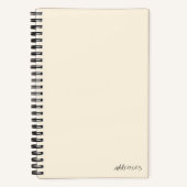 Adressbuch Notizblock (Vorderseite)