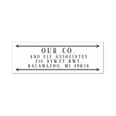 ADRESSE DER KURZEN-EISENBARS PERMASTEMPEL (Design)