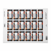 Adresse Rosepaint Rosemaling 1 von 6 Adressaufkleber (Vorne)