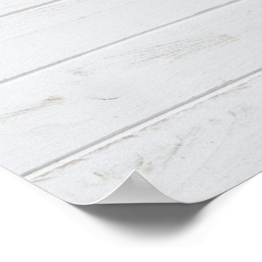 Adresse und Umschlag Unterschrift Blush und Navy B Poster (Ecke)