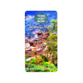 Adresse Yelapa Landschaftlich Path 0819 Adressaufkleber (Vorne)