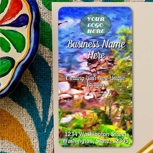 Adresse Yelapa Landschaftlich Path 0819 Adressaufkleber