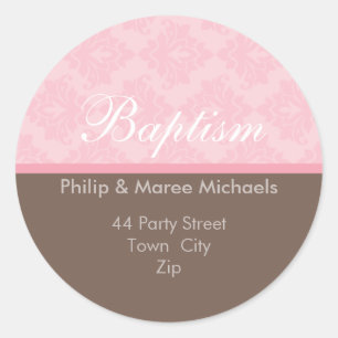 ADRESSEN-ETIKETT:: oh so schöne 5 Runder Aufkleber