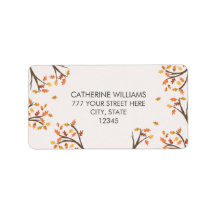 Adressen Herbstverlassen Herbstzweige