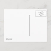 Adressenänderung Blumenpostkarte Ankündigungspostkarte (Rückseite)