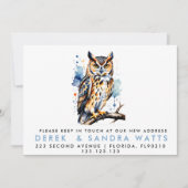 Adressenänderung, die wir verschoben haben einladung (Vorderseite)