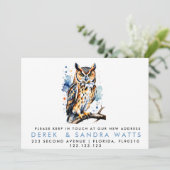 Adressenänderung, die wir verschoben haben einladung (Stehend Vorderseite)