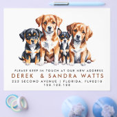 Adressenänderung, die wir verschoben haben flyer (Einzeln)