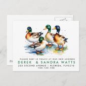 Adressenänderung haben wir die Ankündigung DUCKS v (Vorne/Hinten)