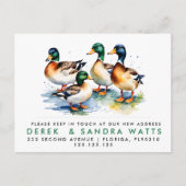 Adressenänderung haben wir die Ankündigung DUCKS v (Vorderseite)