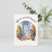 Adressenänderung Postkarte (Stehend Vorderseite)