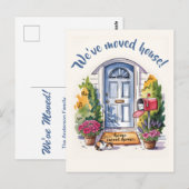 Adressenänderung Postkarte (Vorne/Hinten)