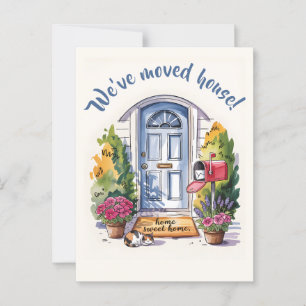 Adressenänderung Postkarte