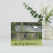 Adressenänderung Postkarte: Fixer Obere Ankündigungspostkarte (Stehend Vorderseite)