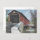 Adressenänderung - Postkarten (Vorne/Hinten)