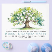 Adressenänderung, Umzug der Ankündigungsfamilie Flyer (Einzeln)