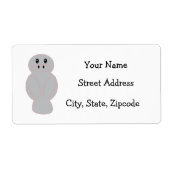 Adressenaufkleber (Vorne)