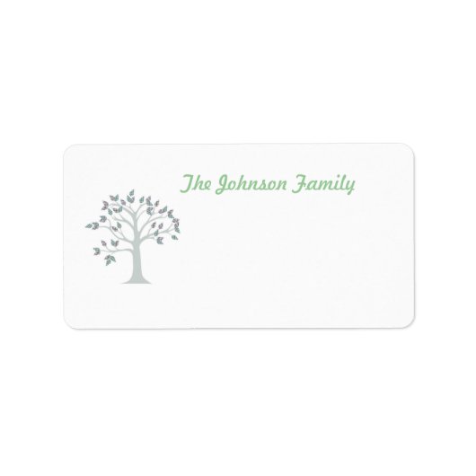 Adressenaufkleber Adressaufkleber (Vorne)