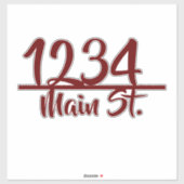 Adressenaufkleber Aufkleber (Blatt)