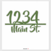 Adressenaufkleber Aufkleber (Blatt)