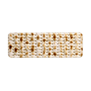 Adressenaufkleber Custom jüdisch Matzo